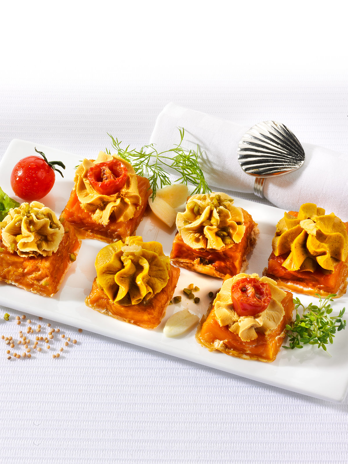 Lachs-Pralinen