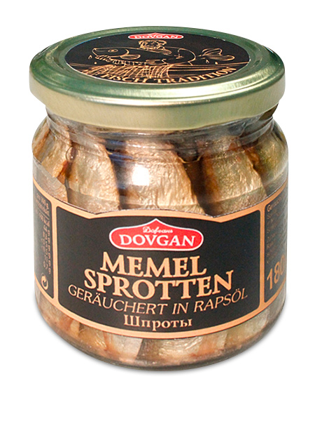 Memel Sprotten, in Öl