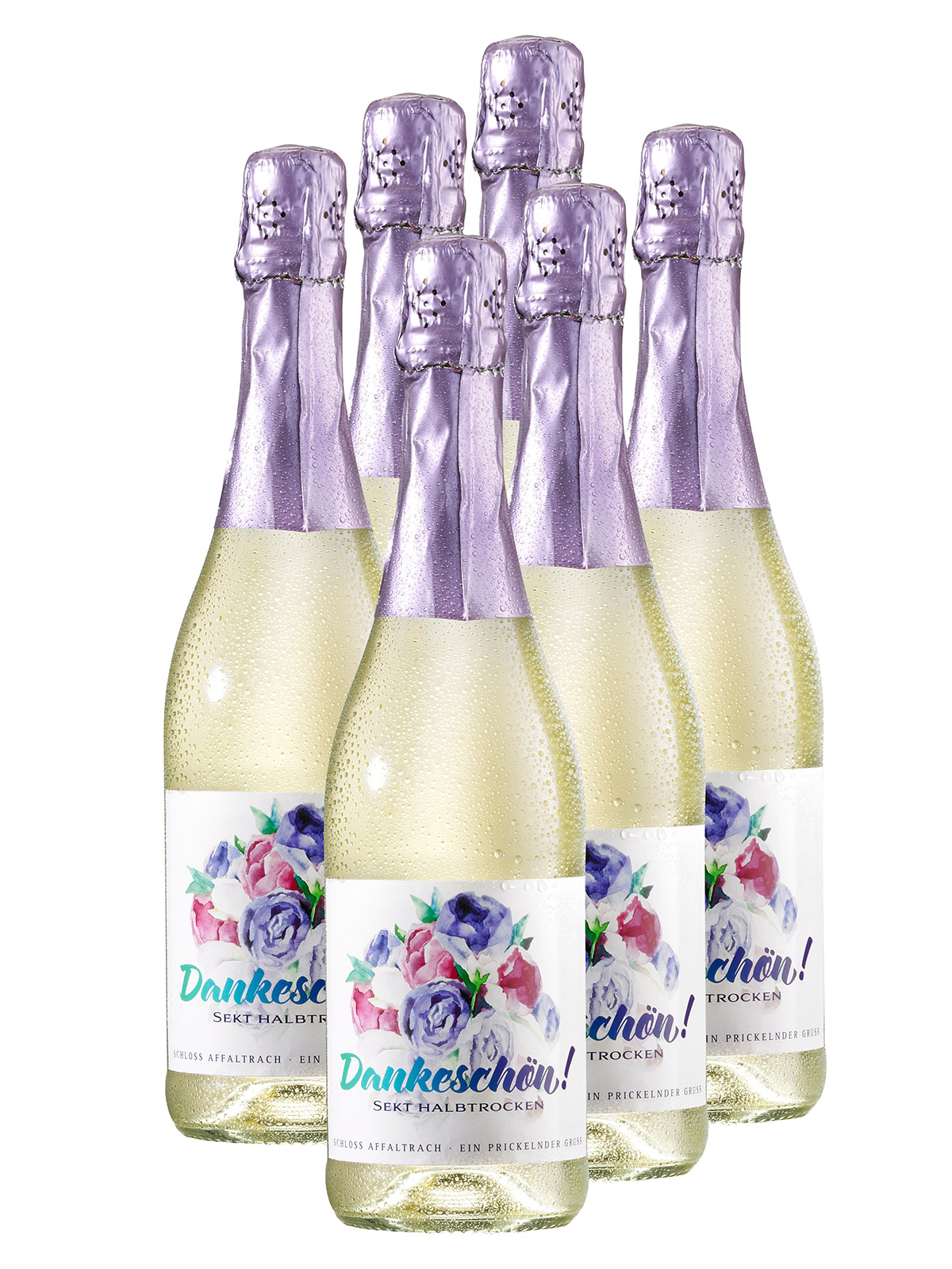 Sekt "Dankeschön", 6er