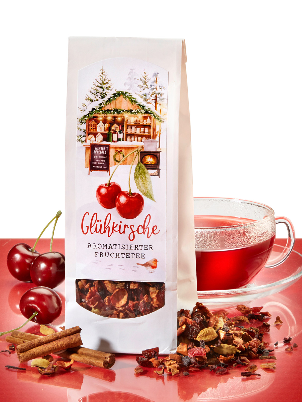 Früchtetee „Glühkirsche“
