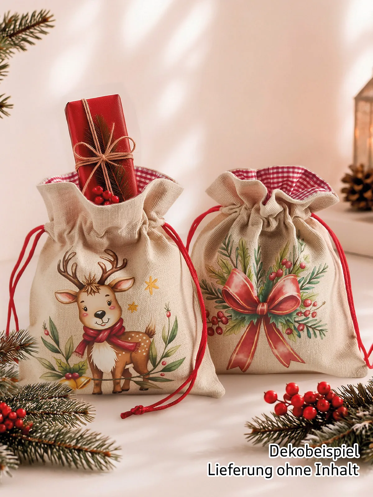 Geschenksäckchen-Duo „Weihnachten“