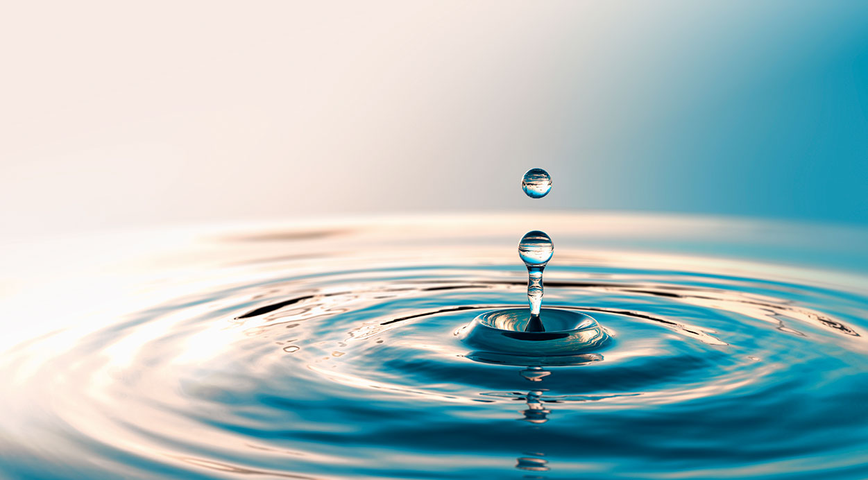 Wasser Spritzer