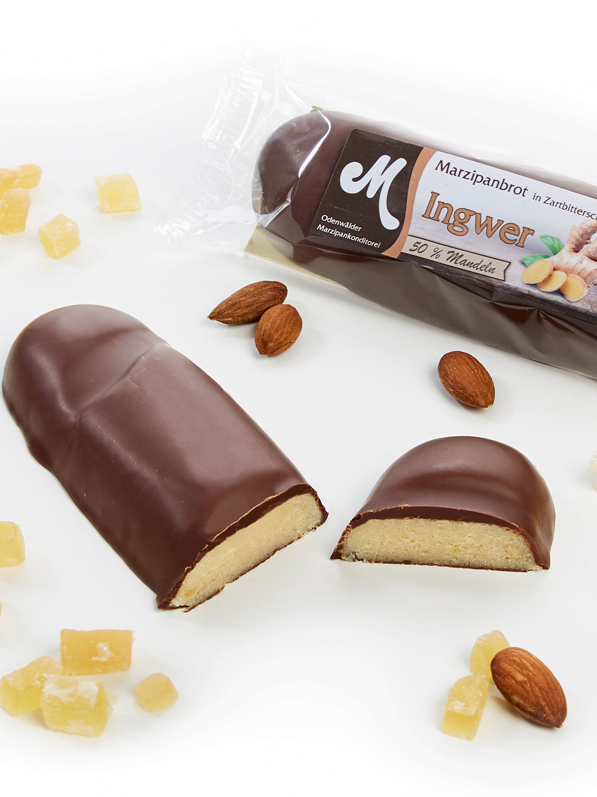 Ingwer-Marzipan-Brot Ingwer-Marzipan-Brot