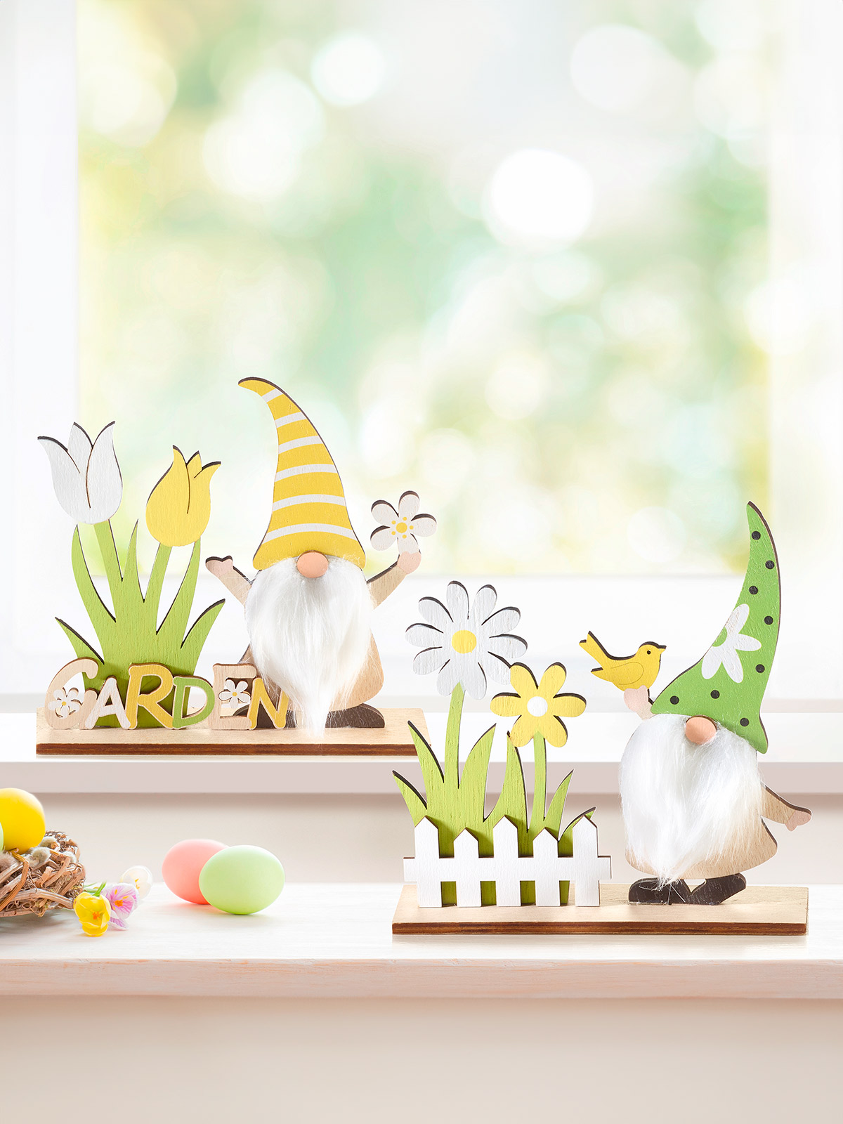 Deko-Duo „Gartenzwerg“ Deko-Duo „Gartenzwerg“