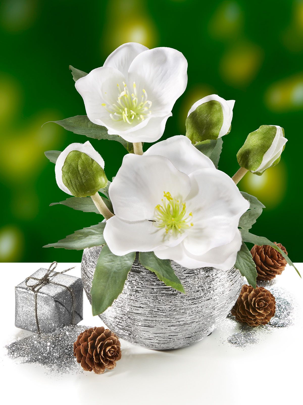Gesteck „Christrose“ Gesteck „Christrose“