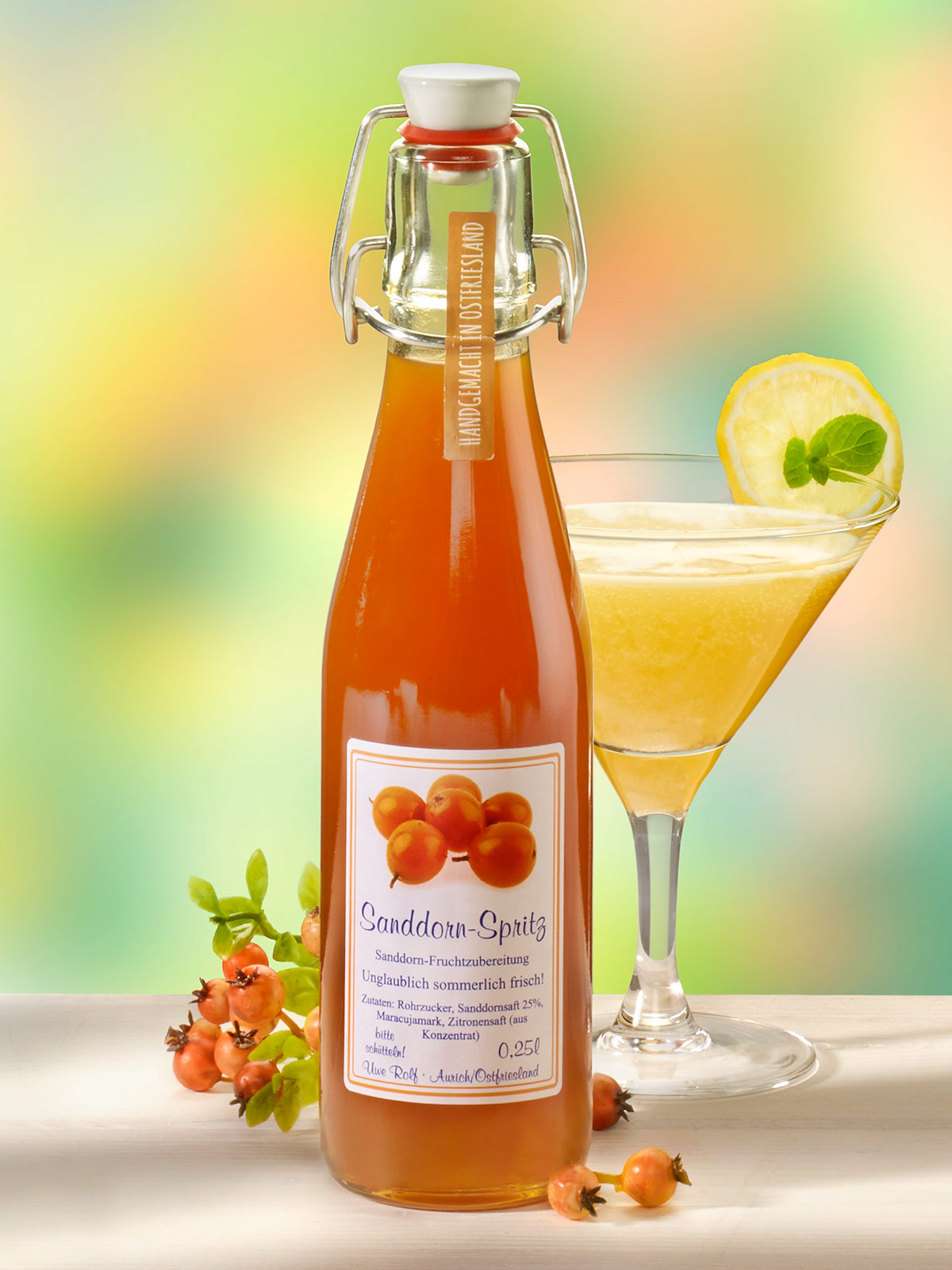 Sanddorn-Spritz