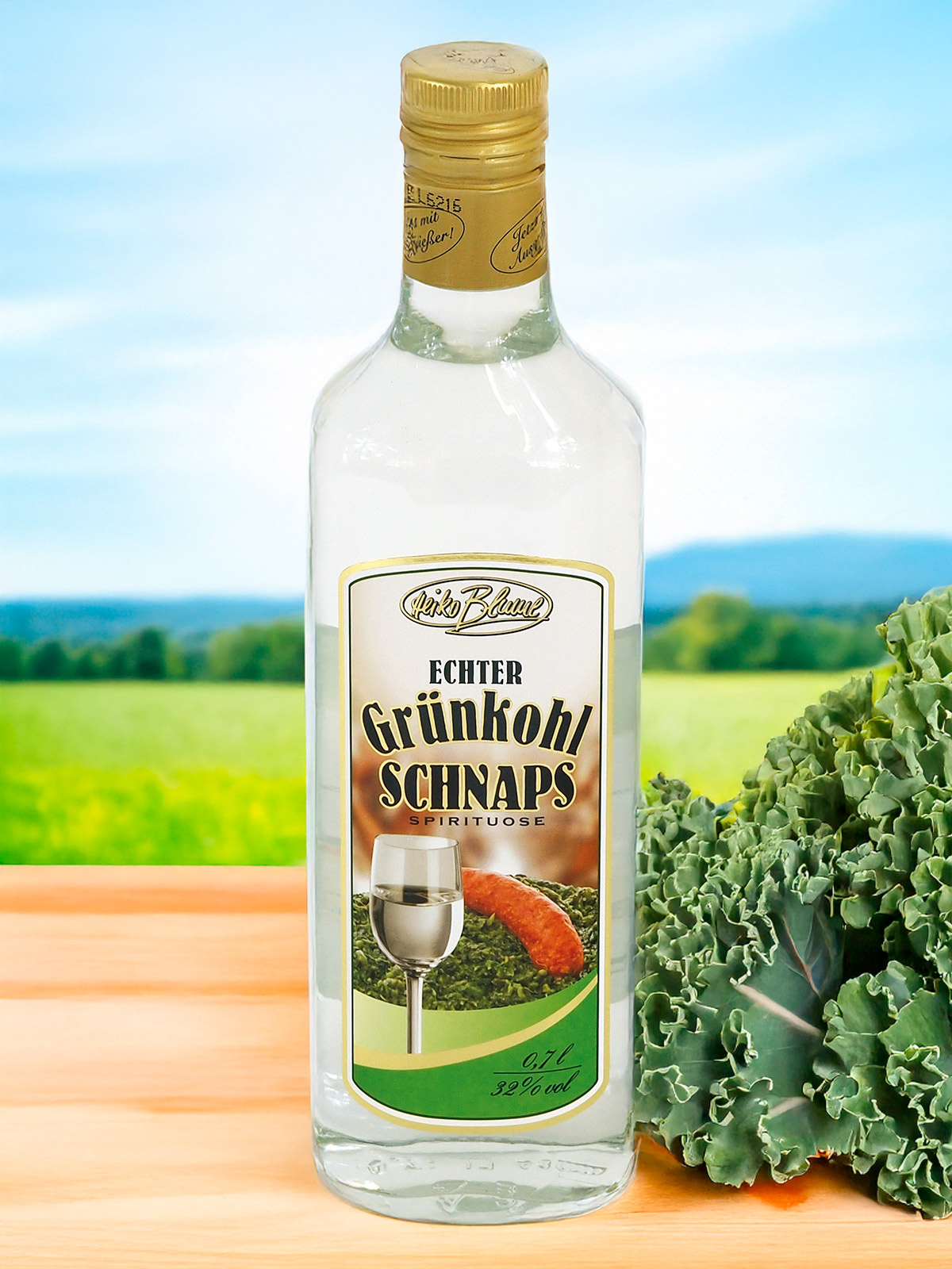 Echter Grünkohlschnaps
