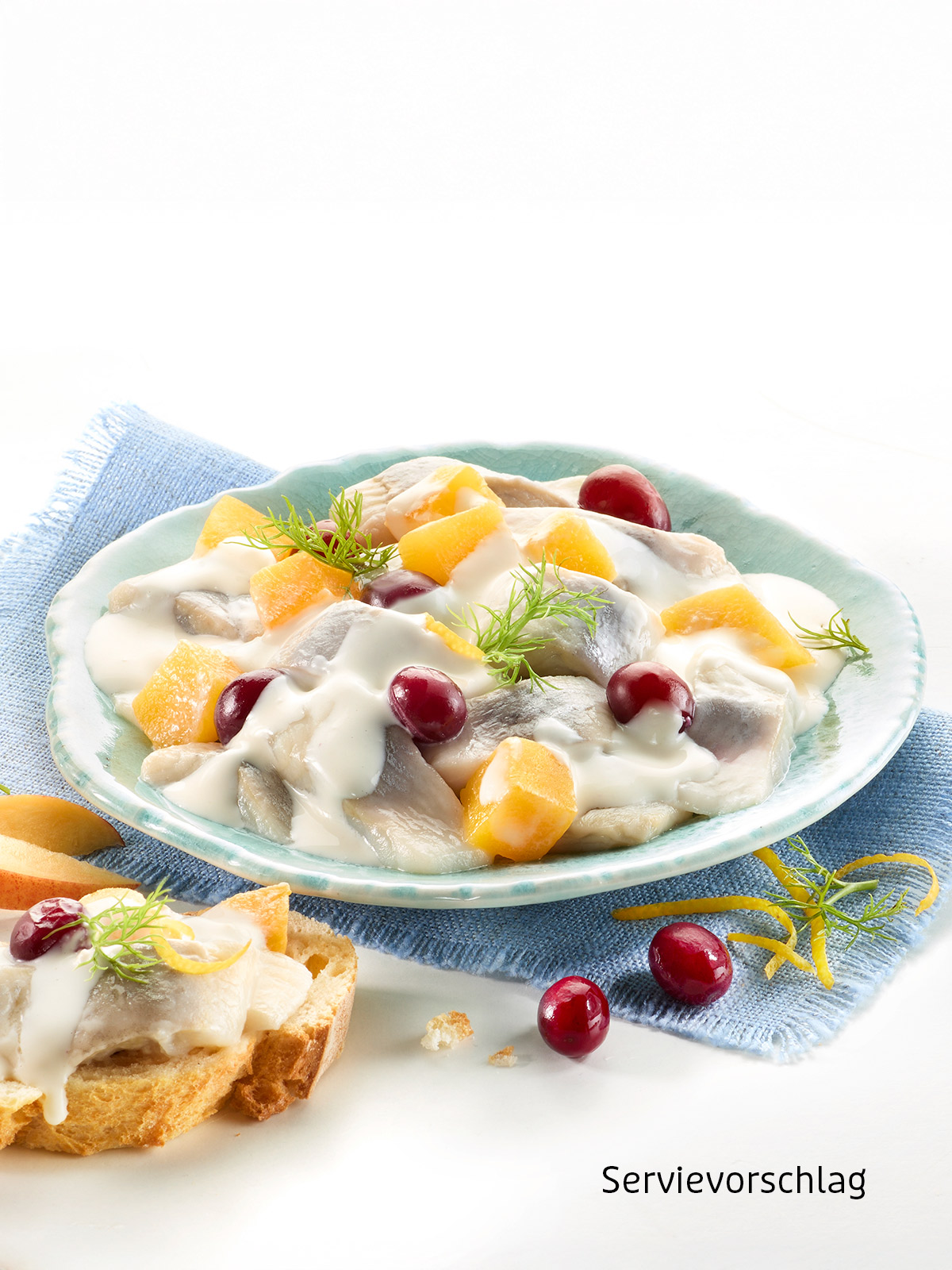 Heringshappen „Limone & Cranberry“