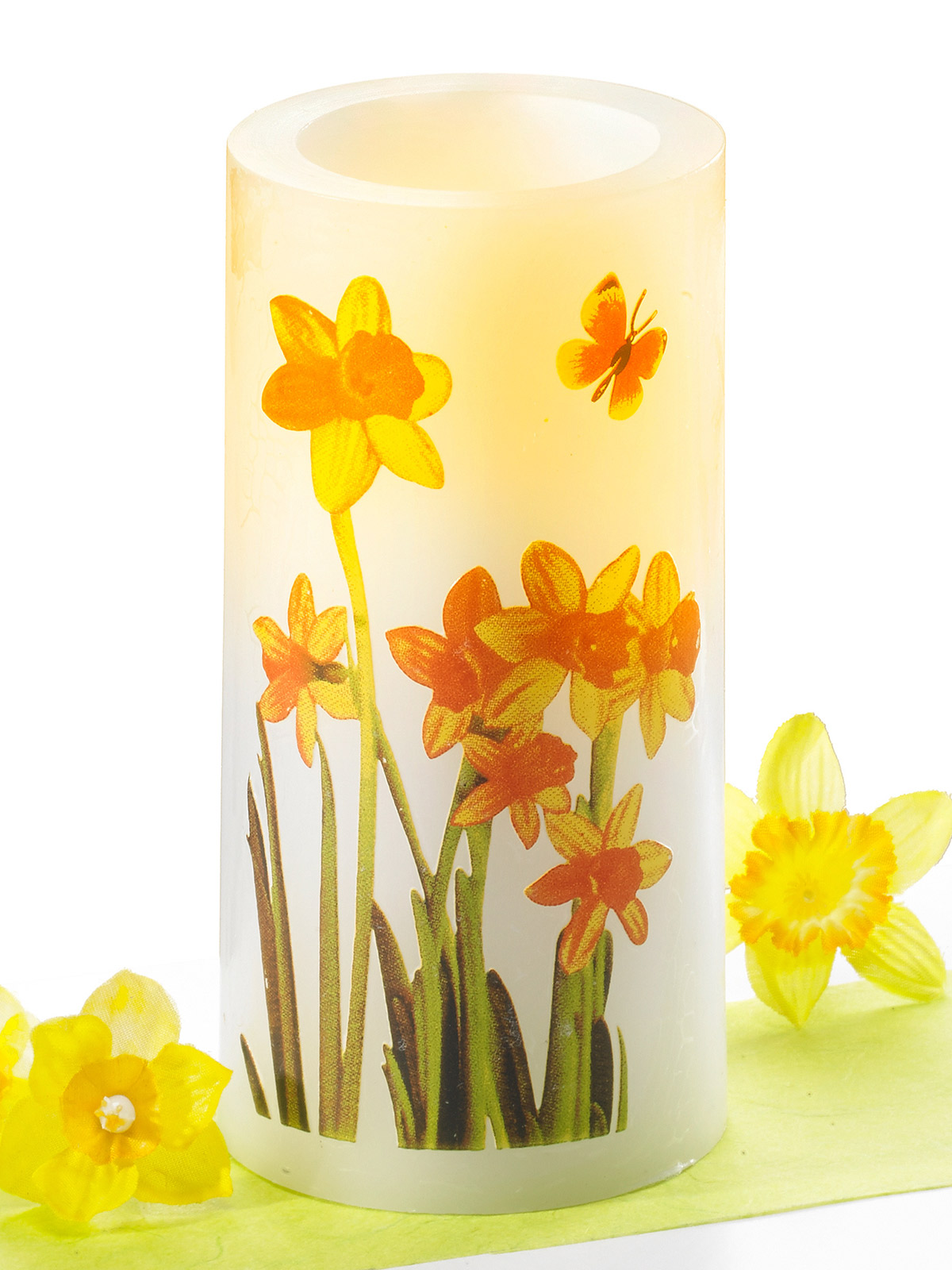LED-Kerze "Narzisse"