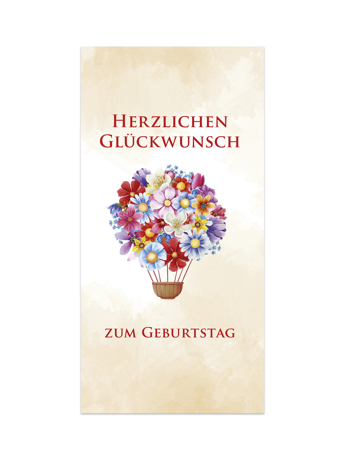 Grußkarte „Herzlichen Glückwunsch zum Geburtstag“