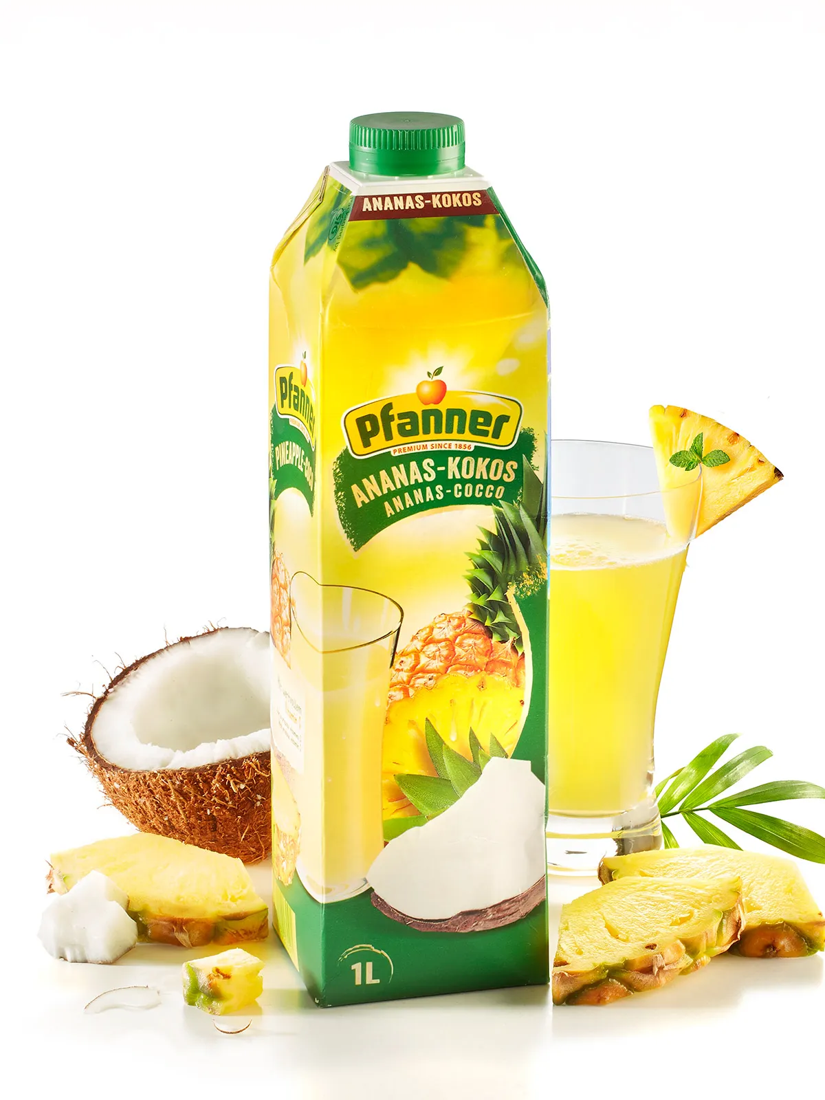 Kokos-Ananas-Getränk