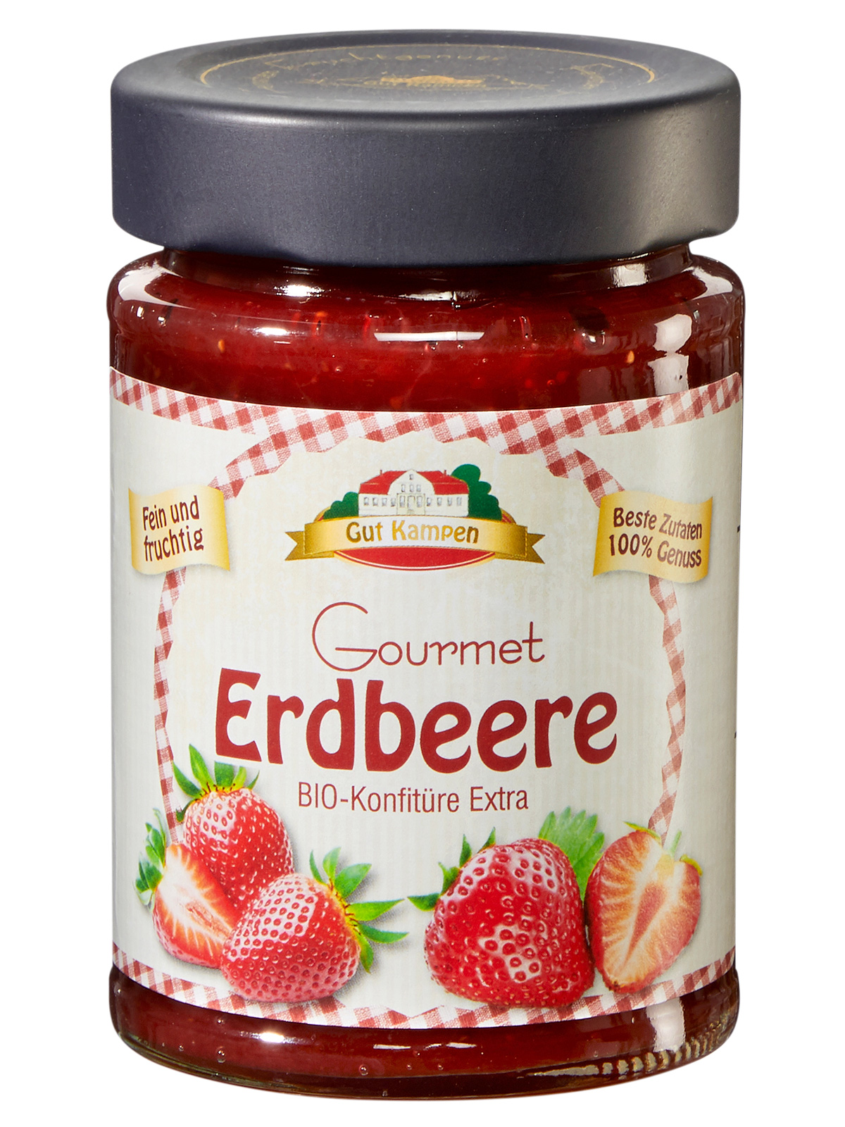 Bio Erdbeer-Konfitüre Extra