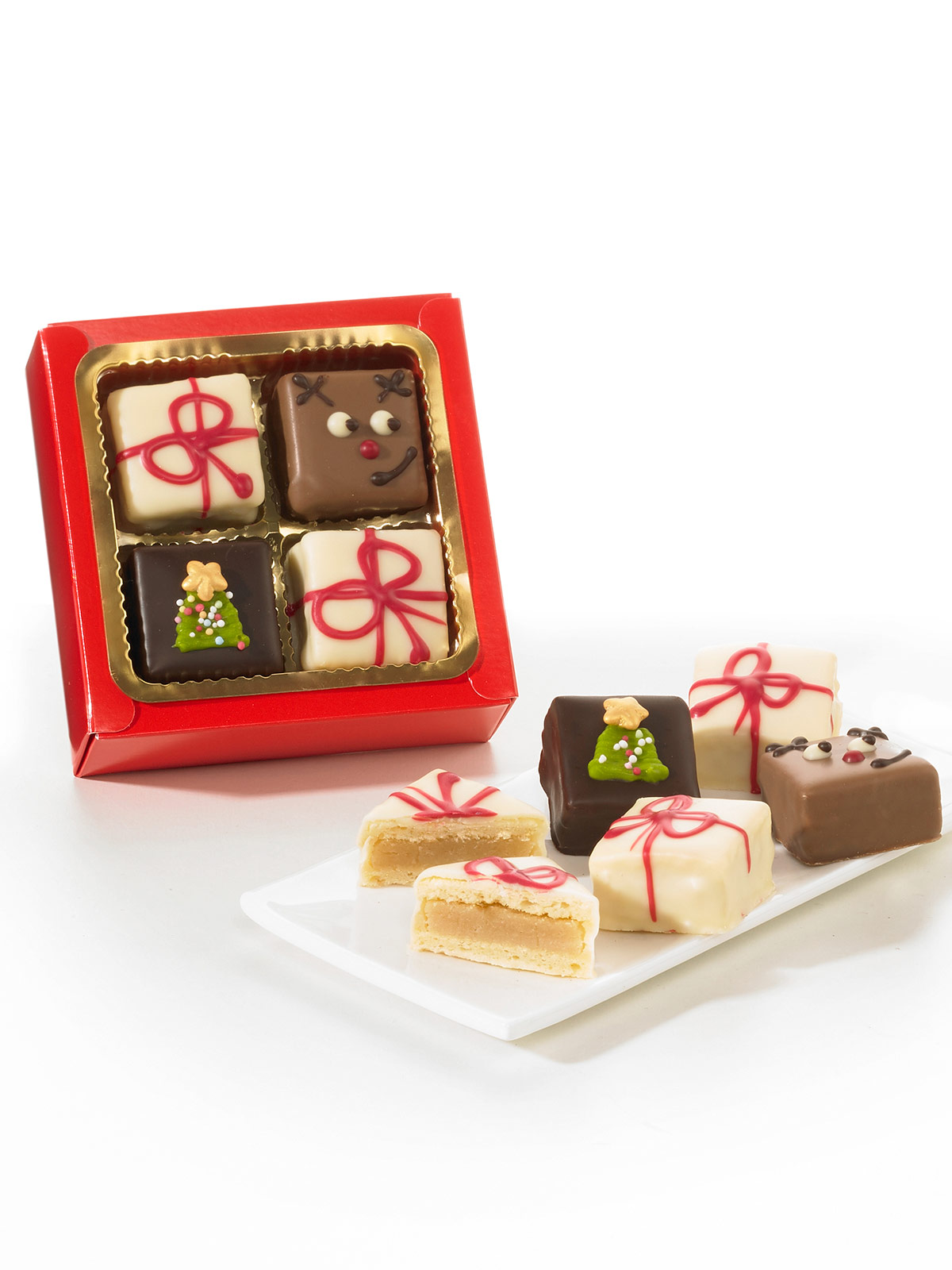 Weihnachts-Petit Fours