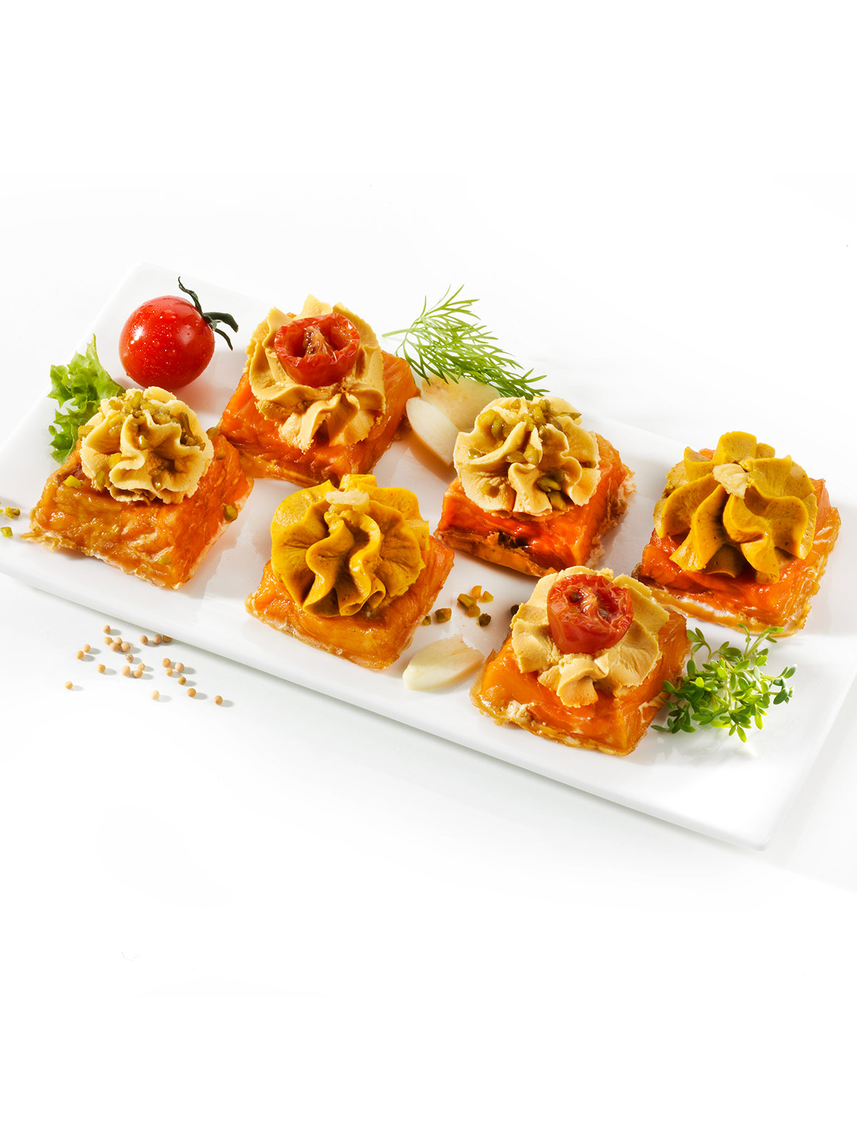 Lachs-Pralinen