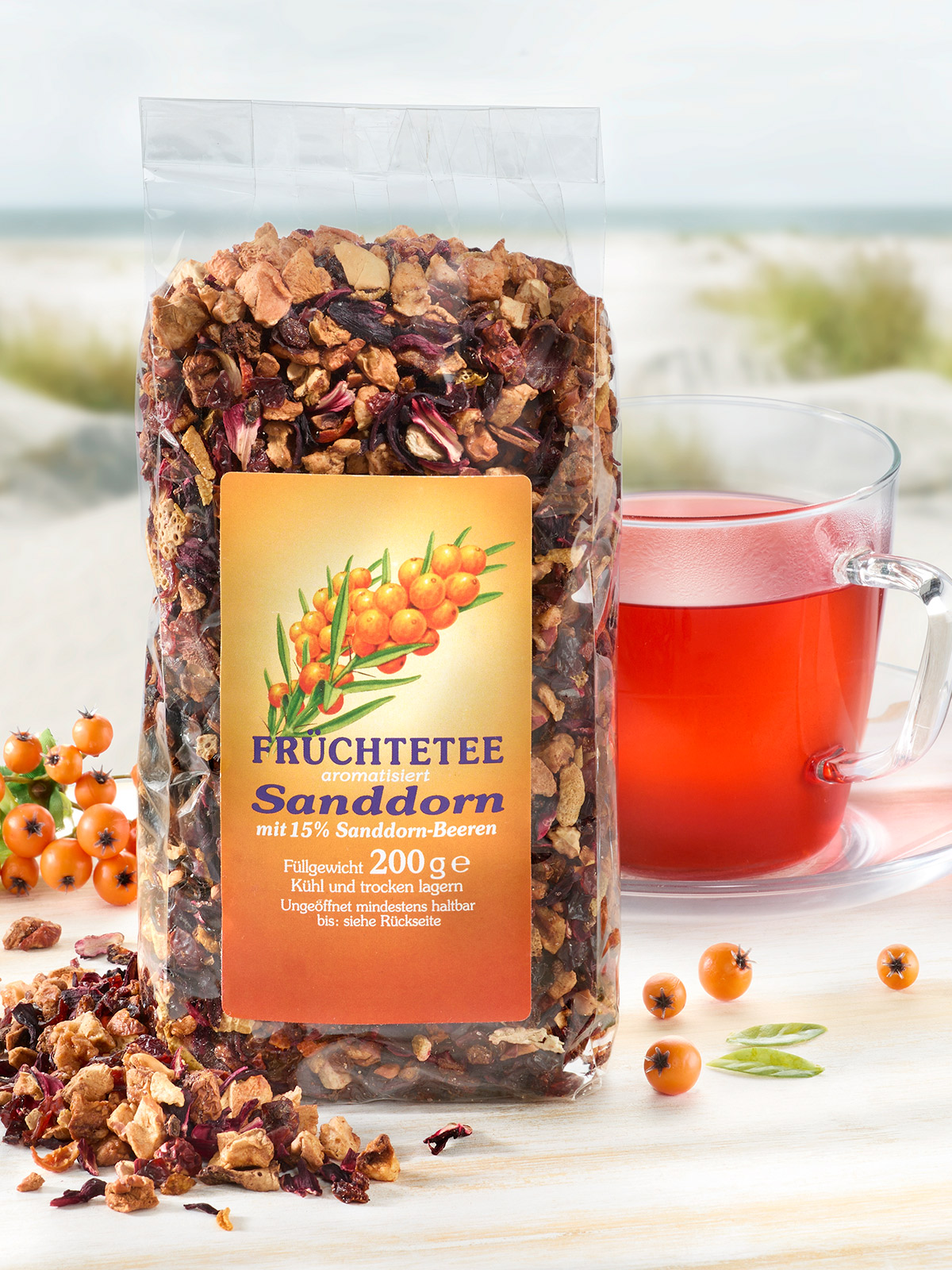 Früchtetee „Sanddorn“