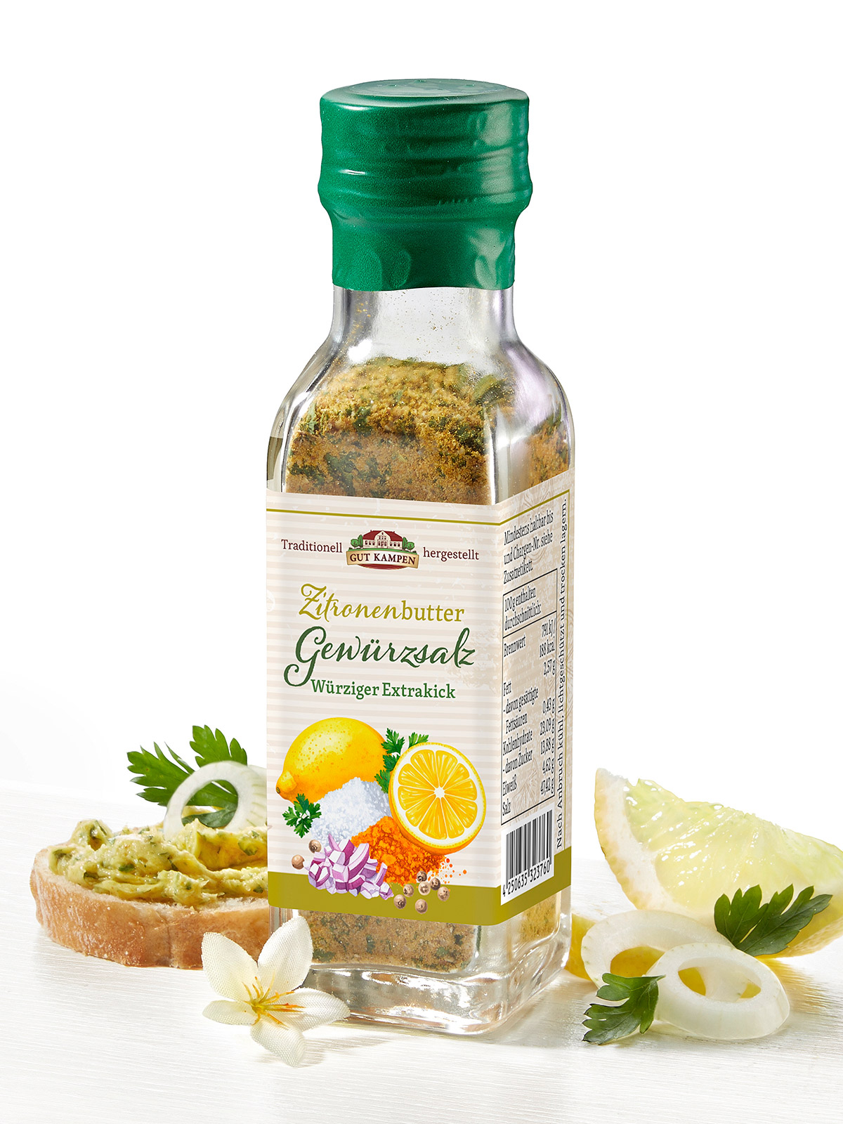 „Zitronenbutter“ Gewürzsalz