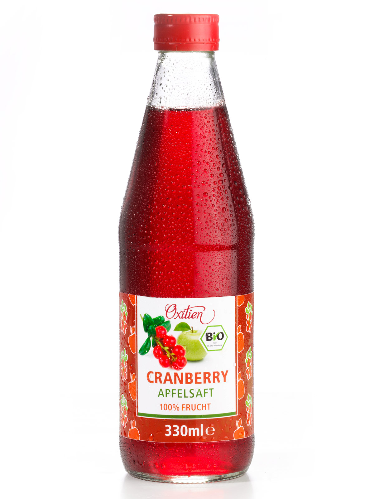 Bio-Cranberry-Apfelsaft