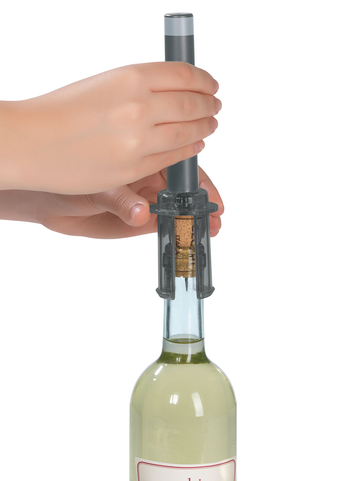 Luftdruck-Weinöffner