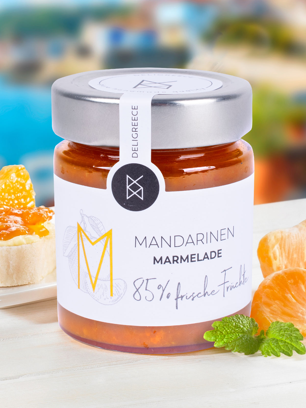 Mandarinenmarmelade 85%