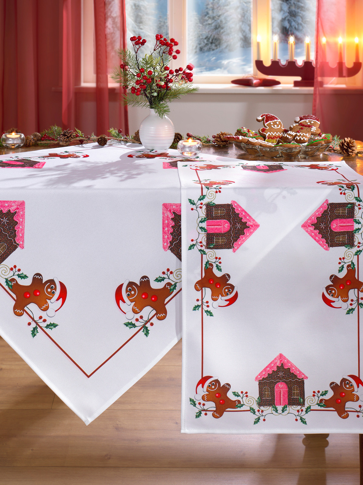 Tischwäsche-Serie „Lebkuchenzauber“