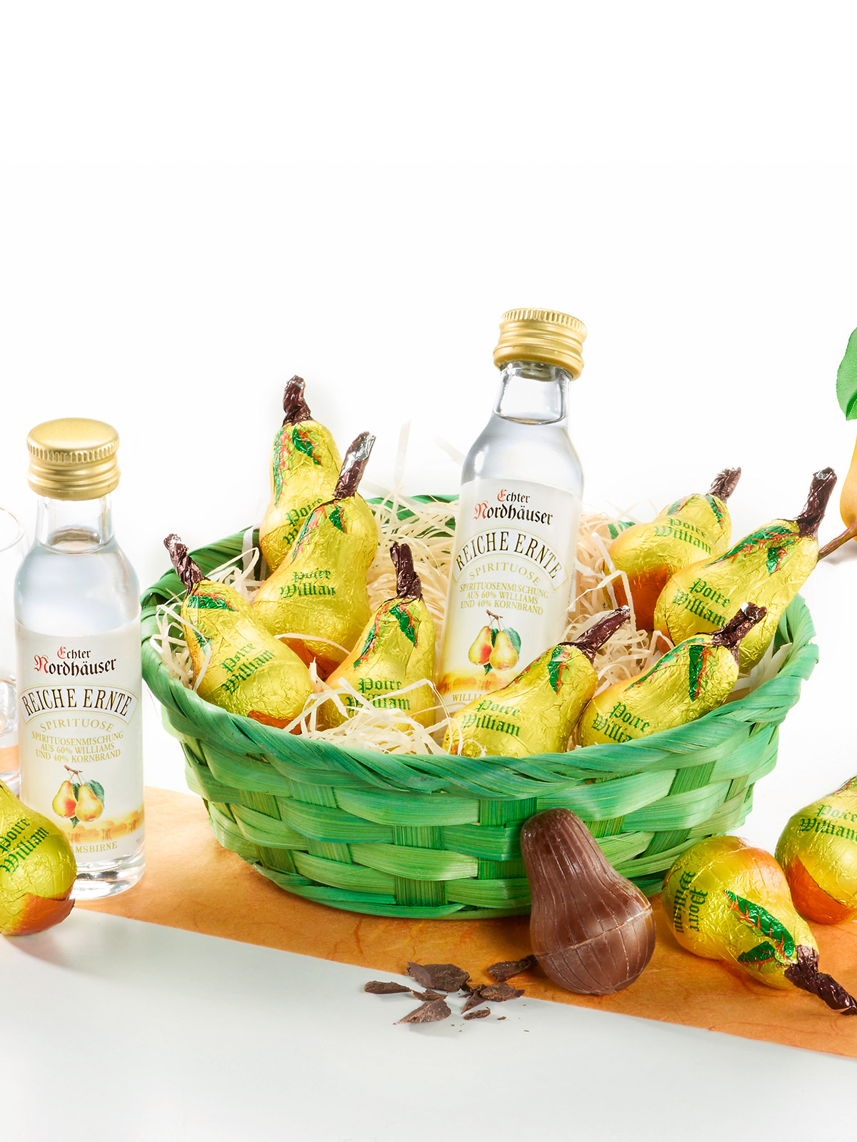 Beschwipstes Birnenkörbchen