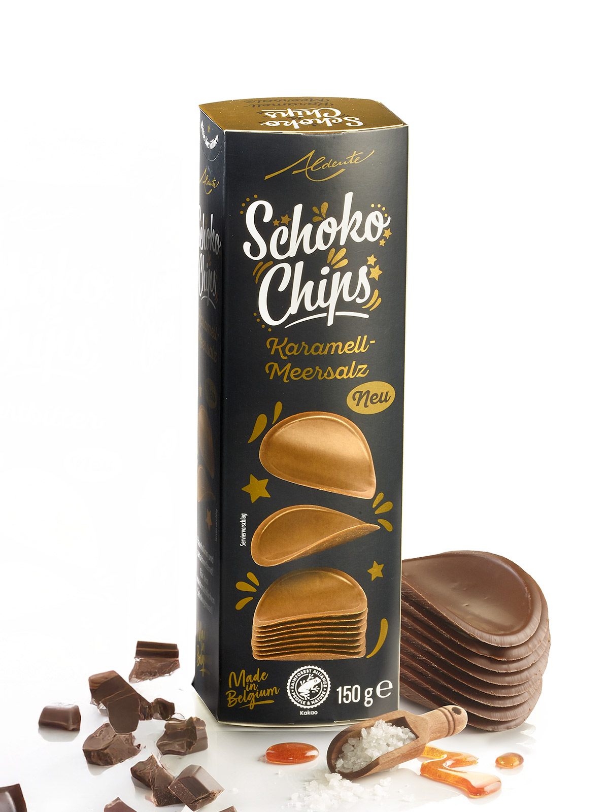 Vollmilch-Schoko-Chips „Karamell & Meersalz“