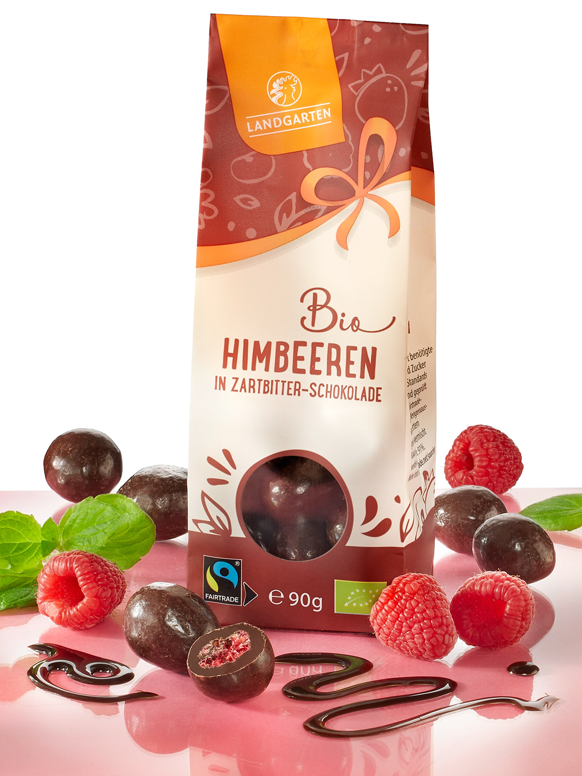 BIO Schoko-Himbeeren