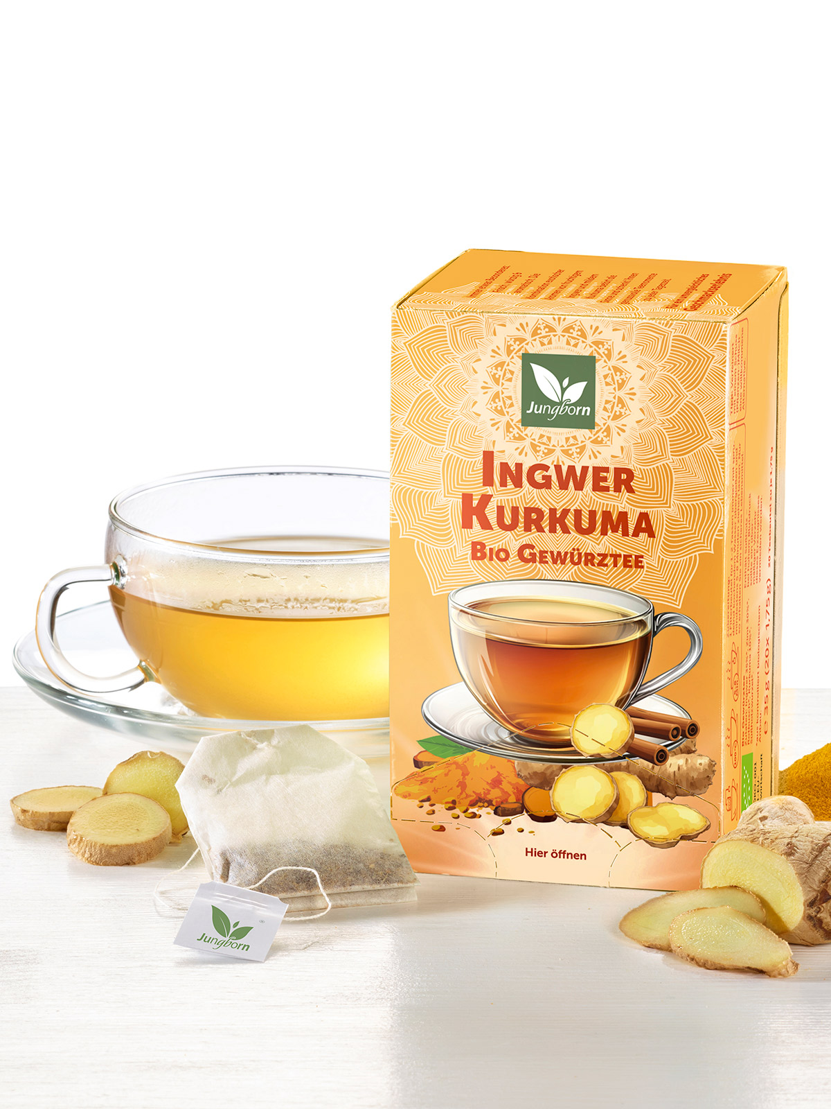BIO Ingwer-Kurkuma-Tee