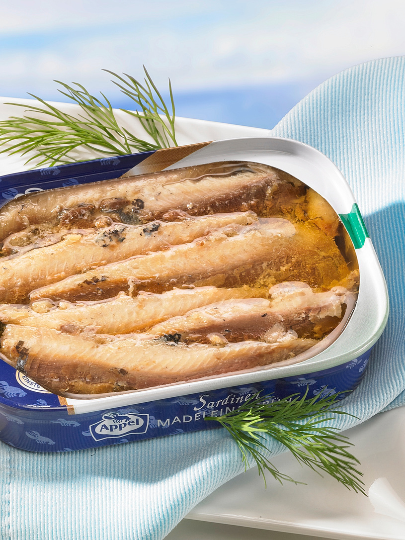 Sardinen, "Madeleine Grün"