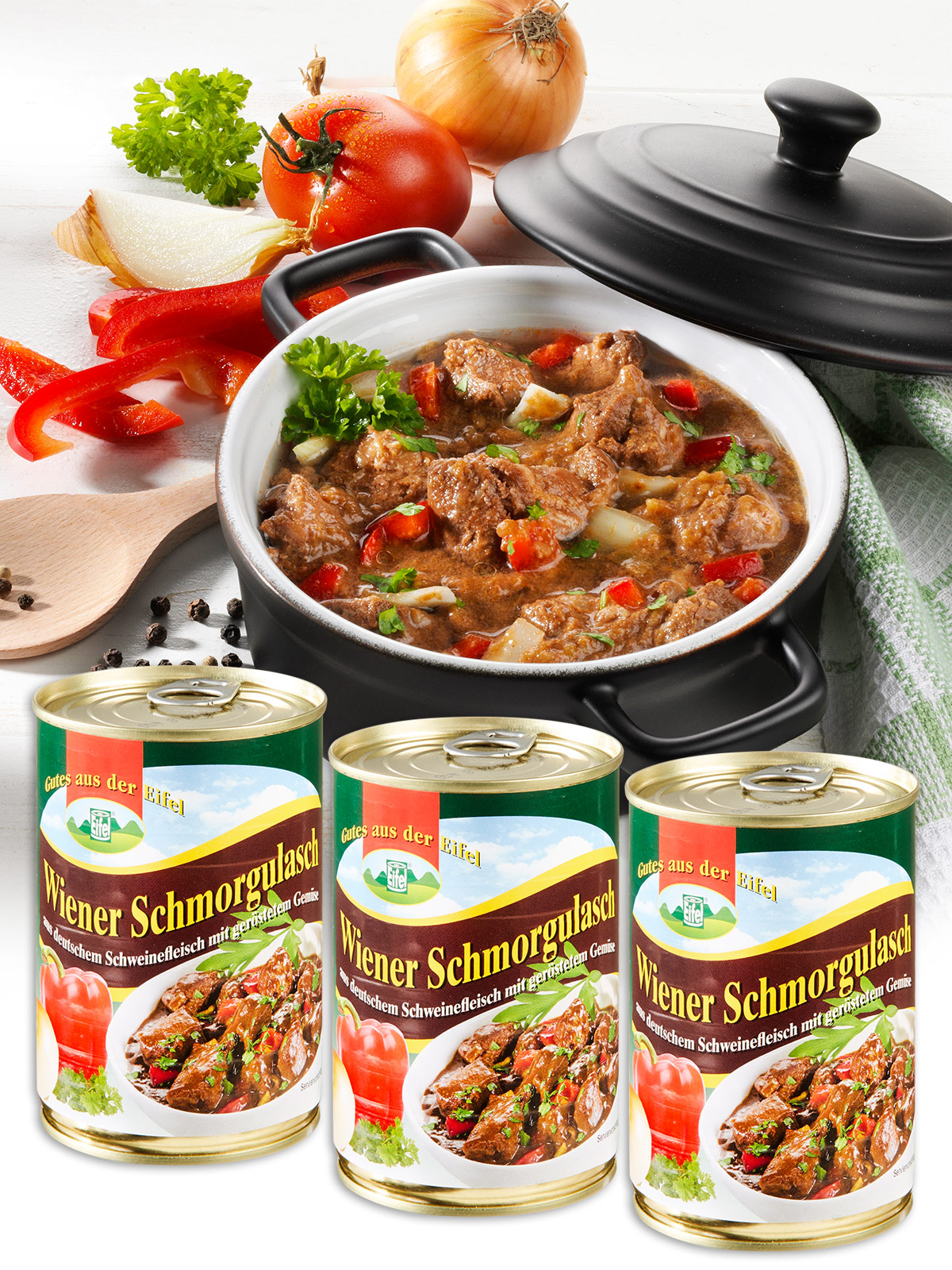„3 für 2“Wiener Schmorgulasch