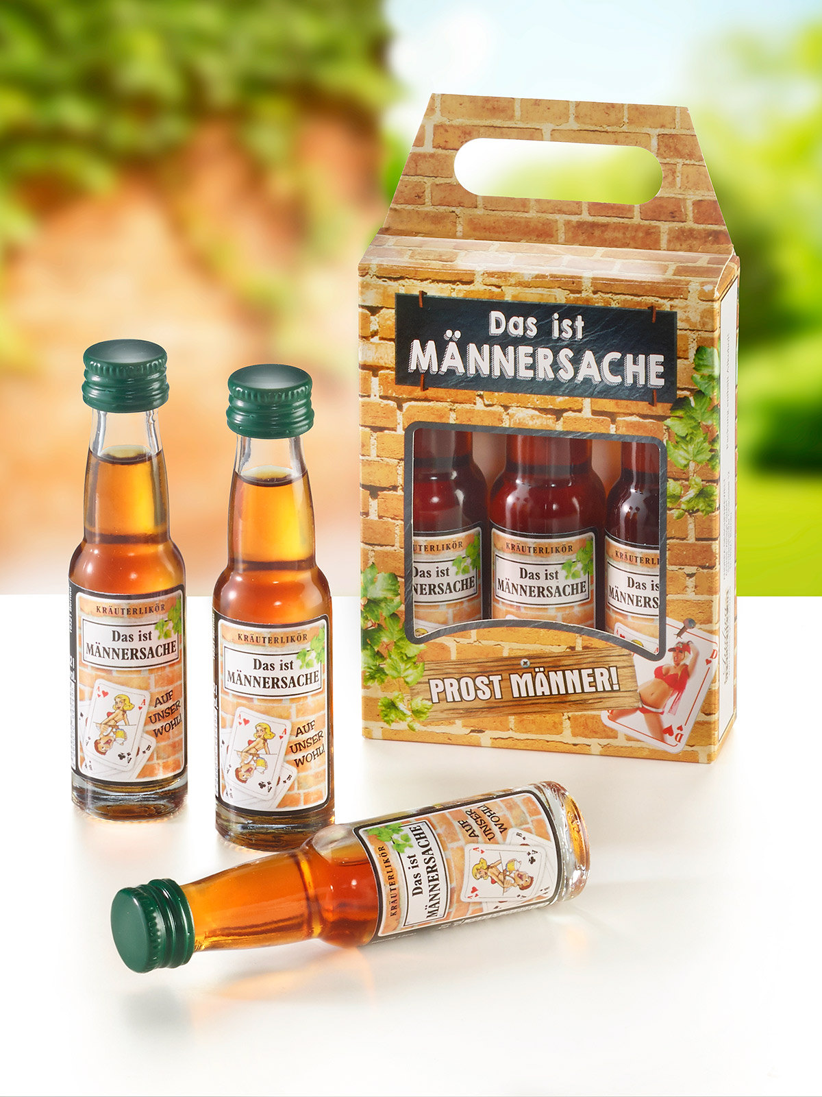 Likör-Trio „Männersache“
