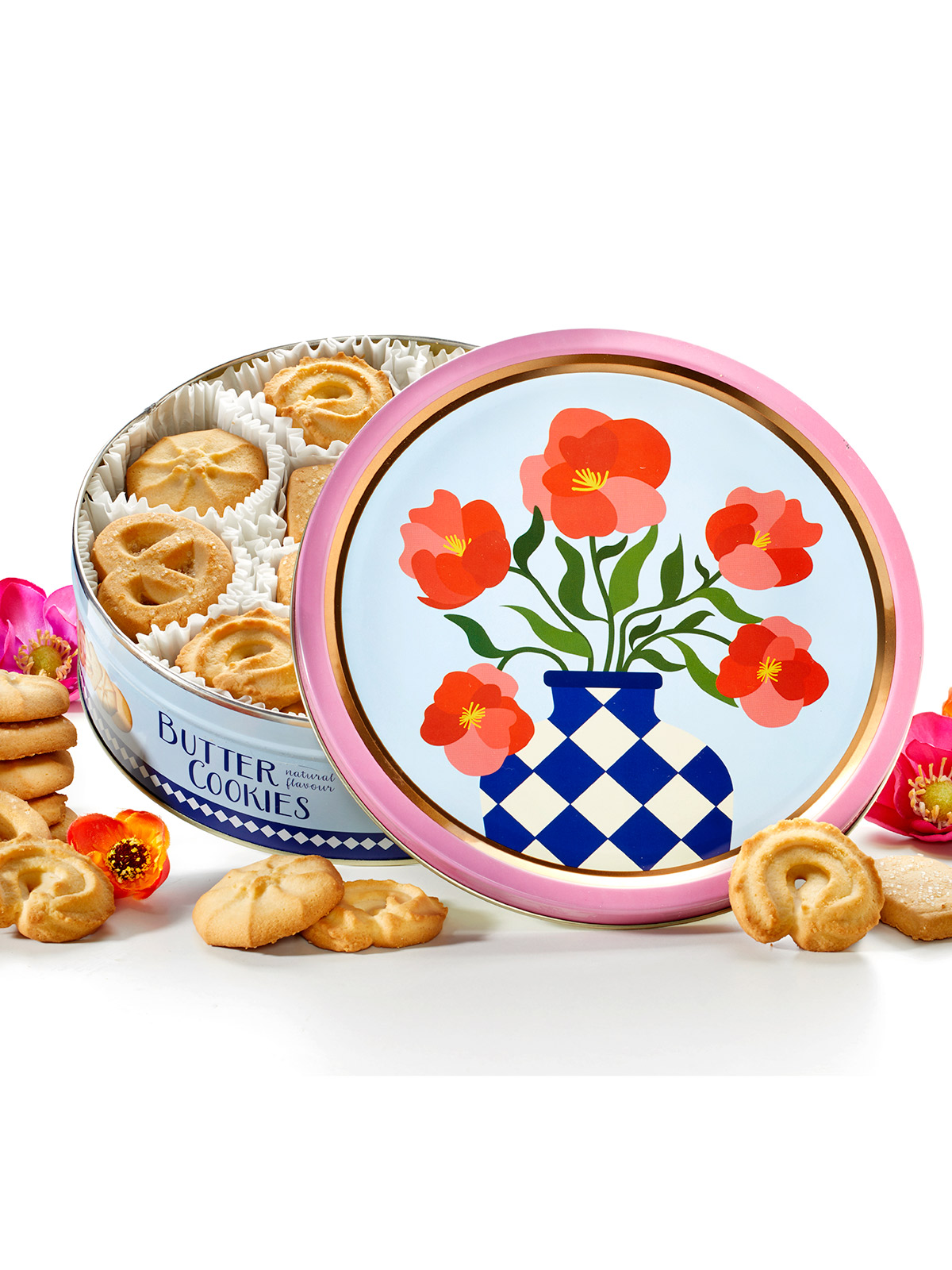 Gebäckdose „Blumenstrauß“