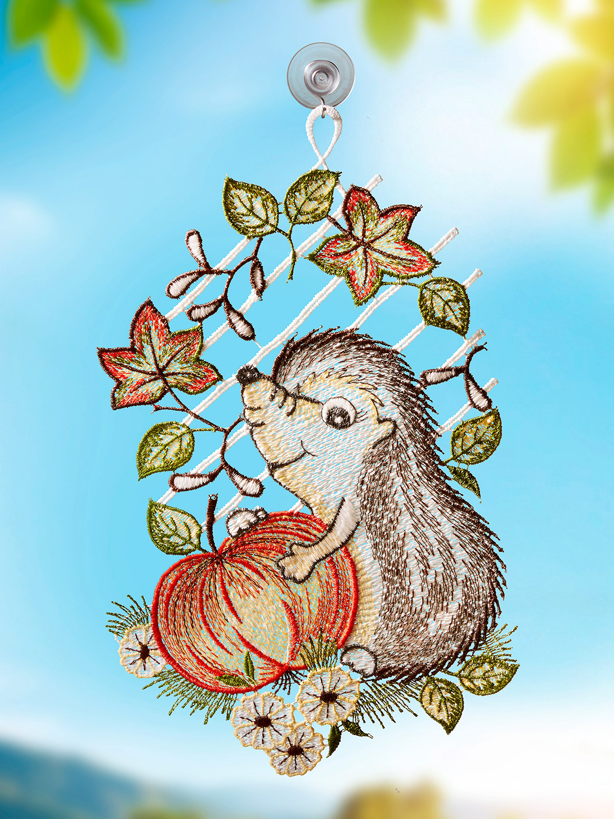 Fensterbild „Igel“
