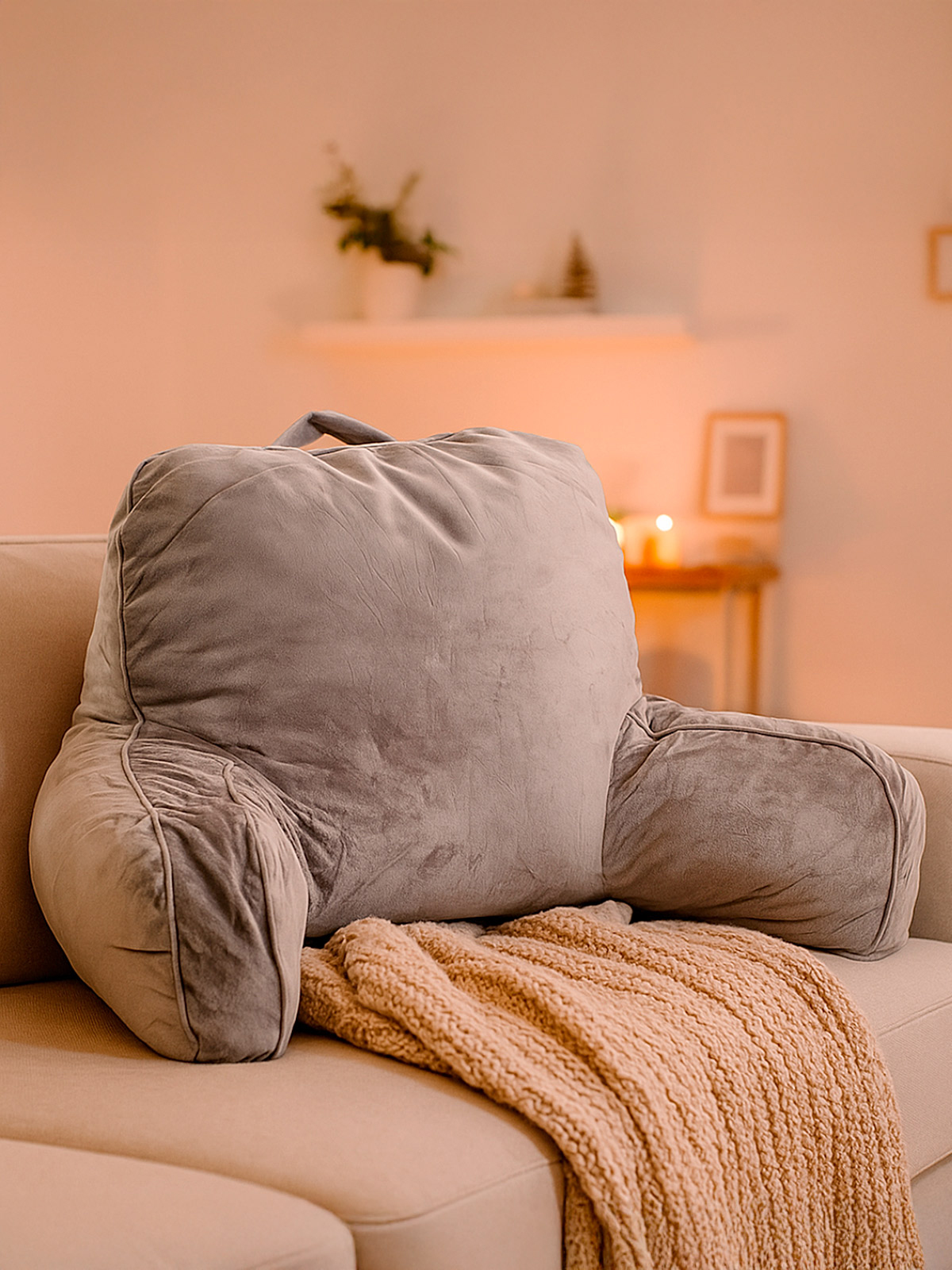 Kuschel-Rückenkissen