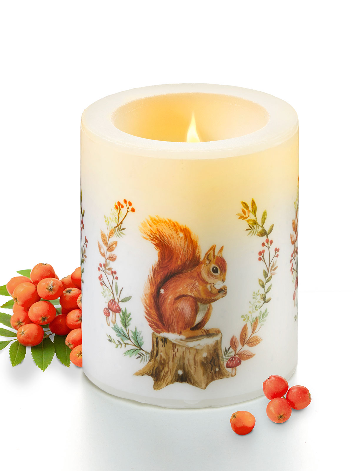 Kerze „Eichhörnchen“