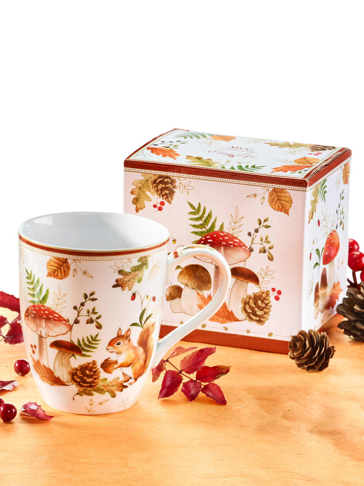Porzellanbecher „Herbstzauber“