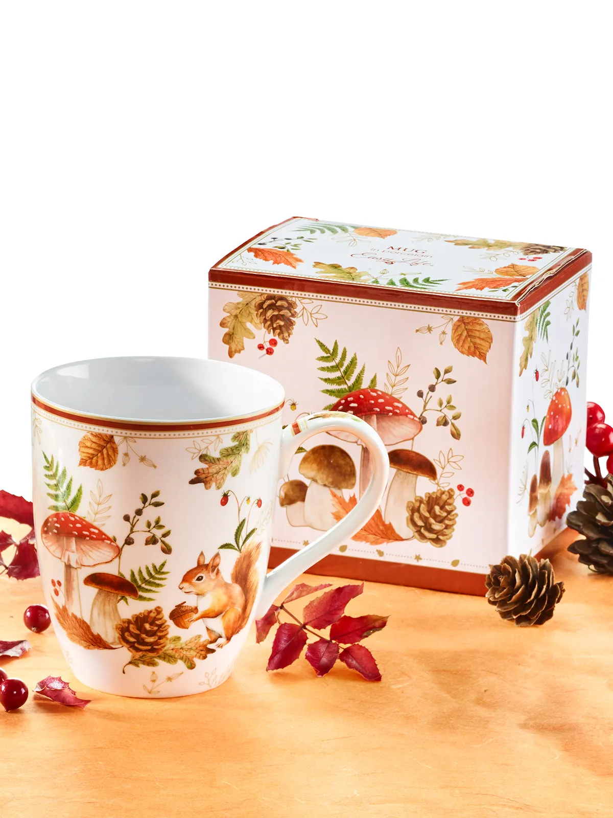Porzellanbecher „Herbstzauber“