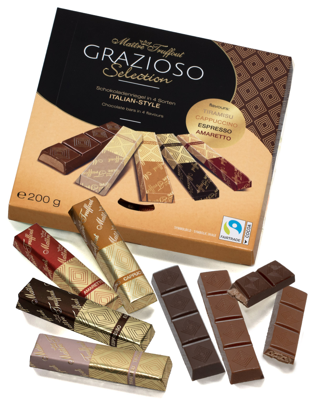 Schokoriegel-Selection „Grazioso“