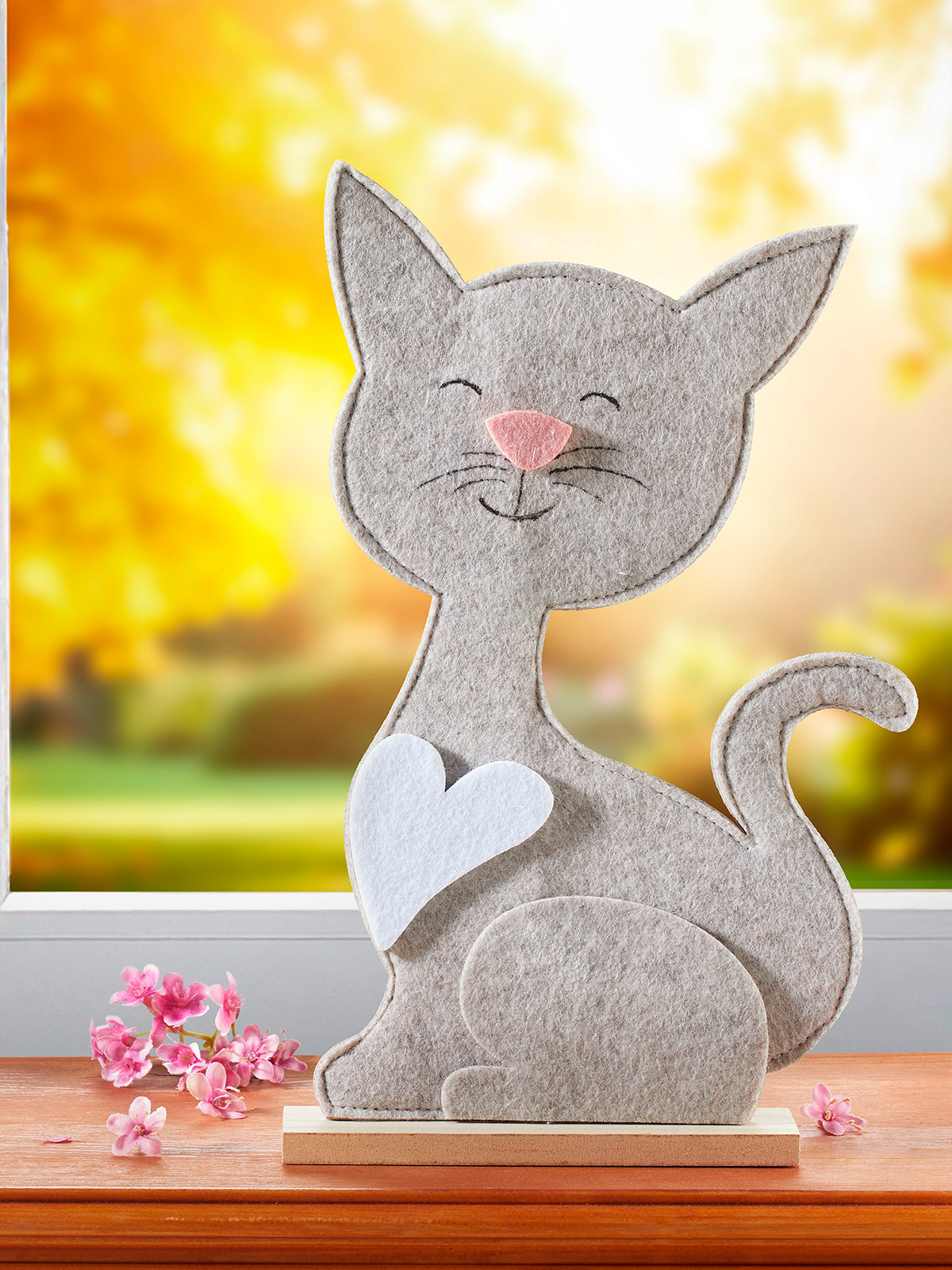 Filz-Katze „Karla“