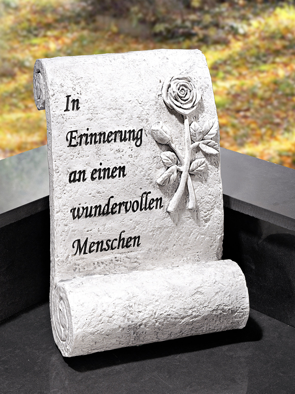 Spruchband „Erinnerung“