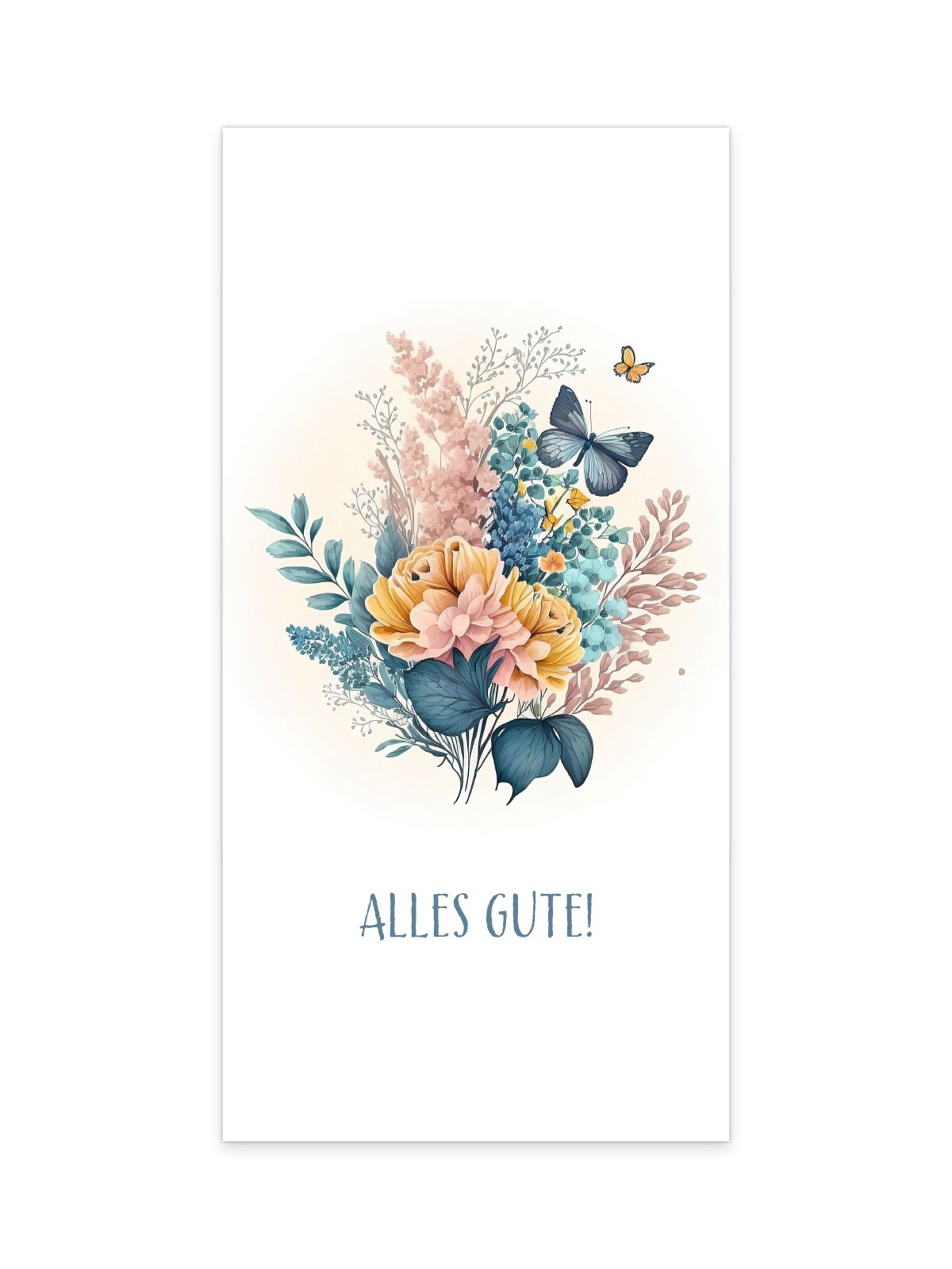 Karte „Alles Gute“
