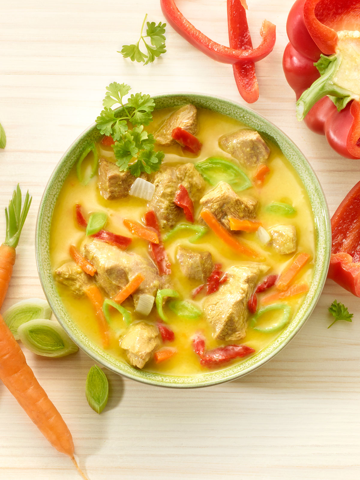 Bio-Pute in Currysauce