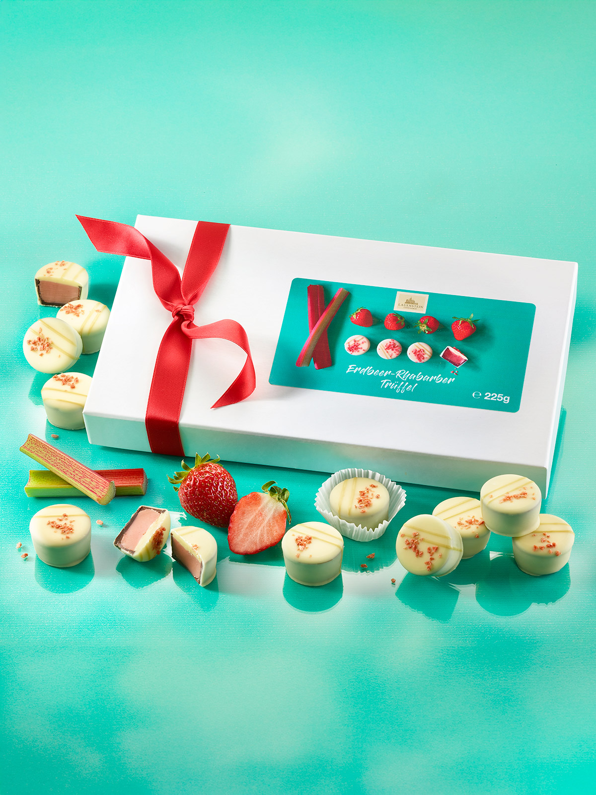 Erdbeer-Rhabarber-Trüffel