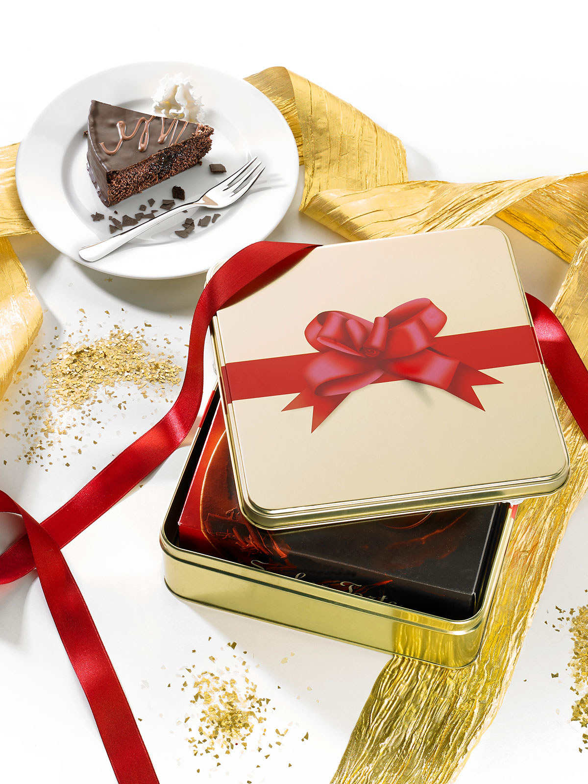 Präsentdose „Sachertorte“