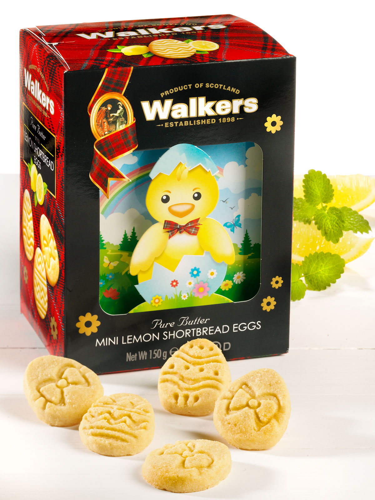 Lemon Shortbread Eggs