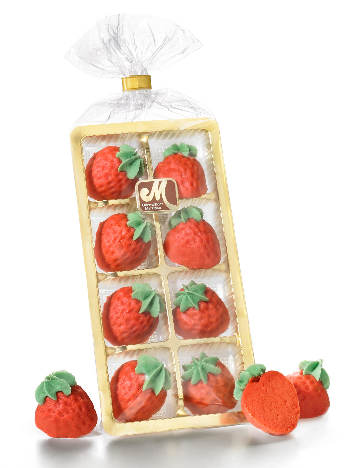 Marzipan-Erdbeeren
