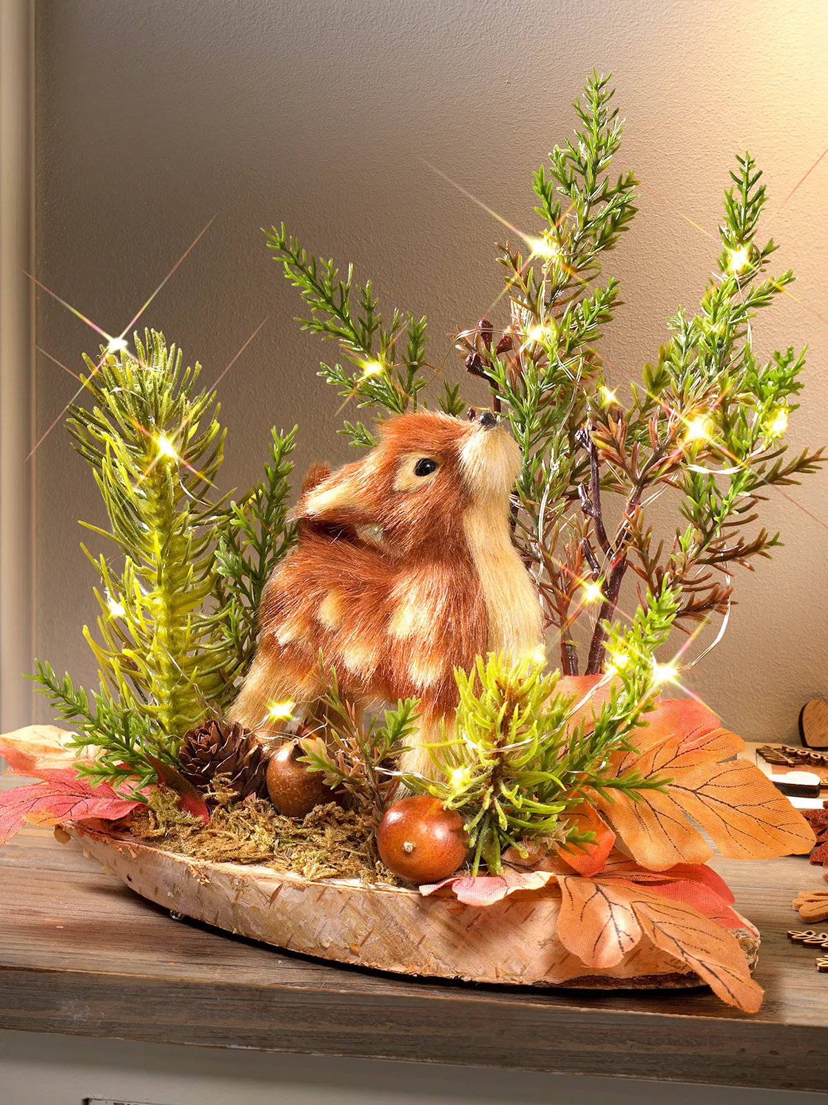 LED-Tischgesteck „Bambi“