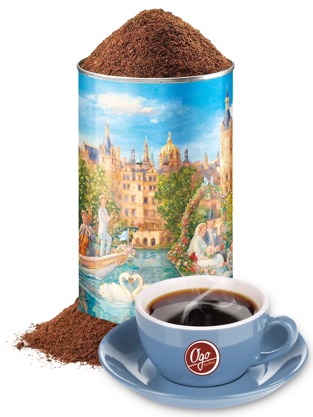 Entkoffeinierter Kaffee, Dose