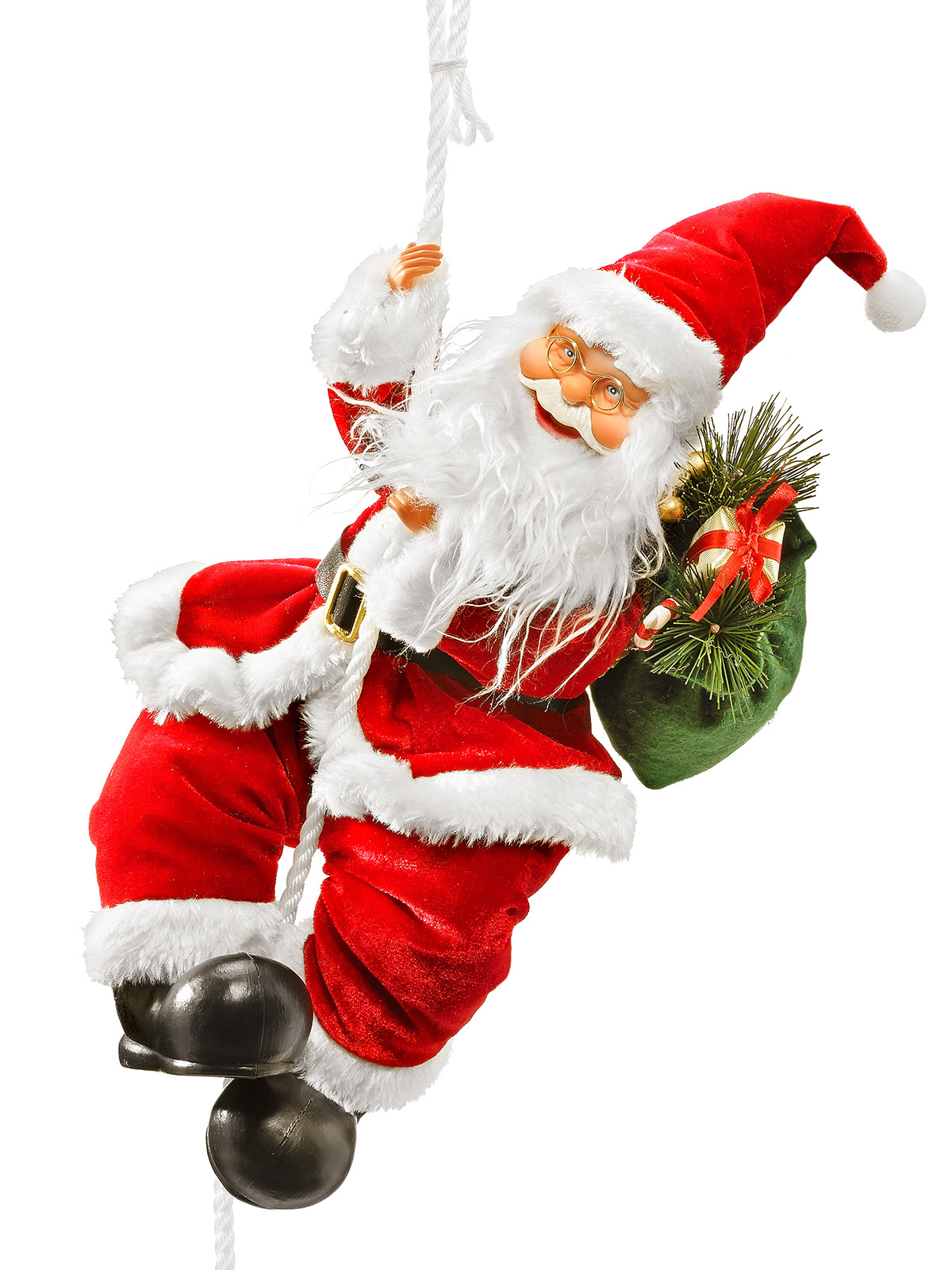 Kletternder Santa