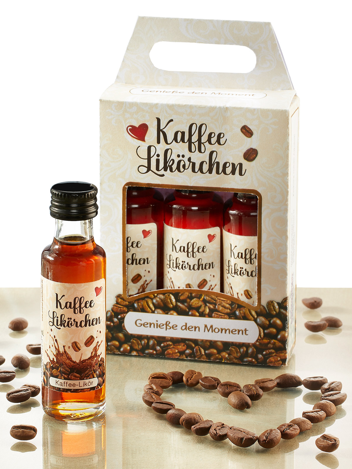 Kaffee-Likörchen-Box Kaffee-Likörchen-Box